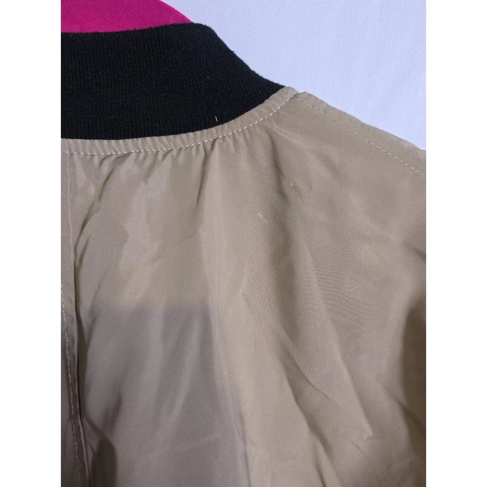 Chicago Bulls Bomber Jacket - Light Weight Khaki Black Color‎ by JH Design - NBA